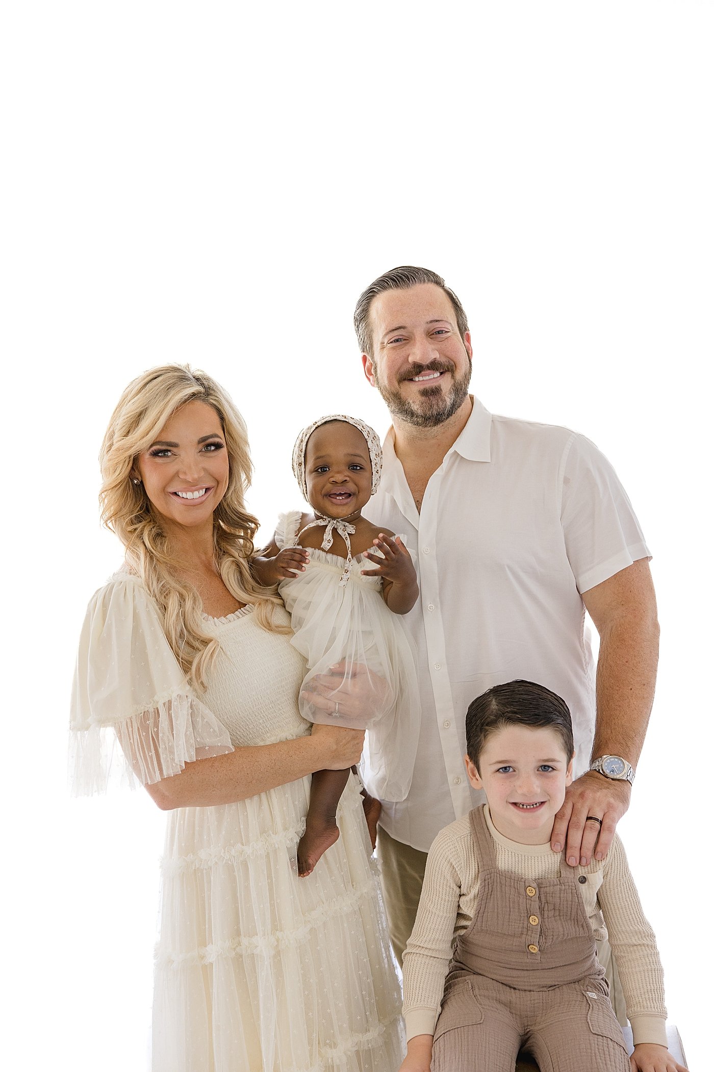 One Year Milestone Family Portrait with Ambre Williams Photography