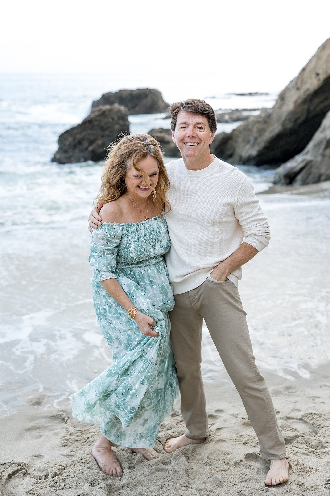 Family Session in Laguna Beach with Ambre Williams Photography