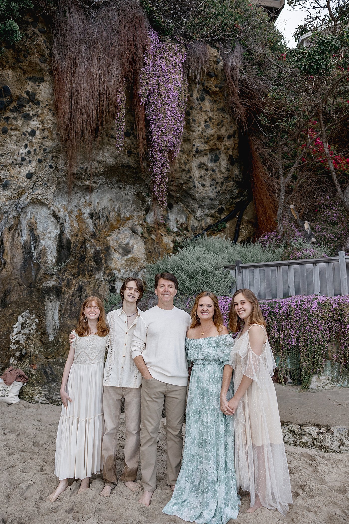 Outdoor Family Session in Crystal Cove | Ambre Williams Photography