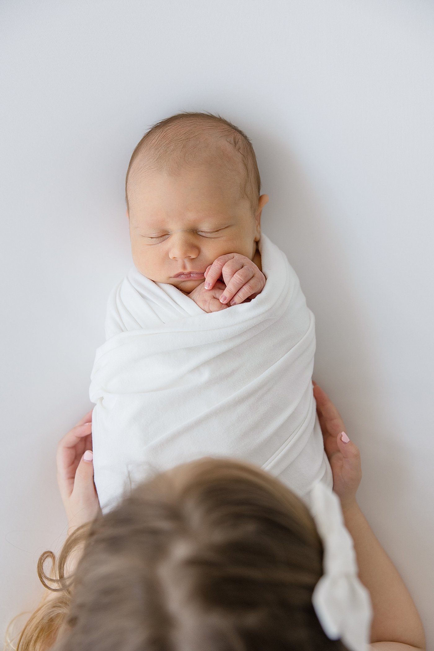 In Studio Newborn Session with Ambre Williams Photography