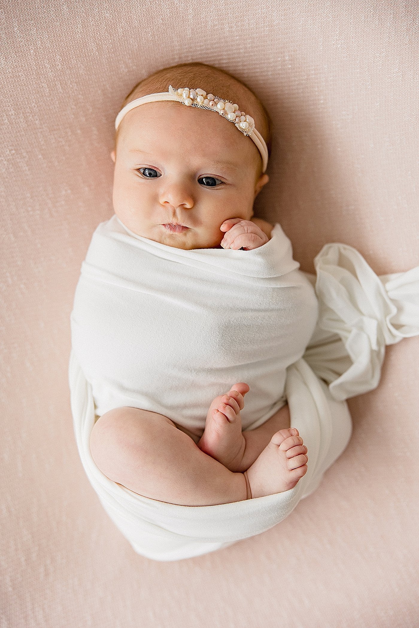 Newborn Baby Girl Portrait Session | Ambre Williams Photography