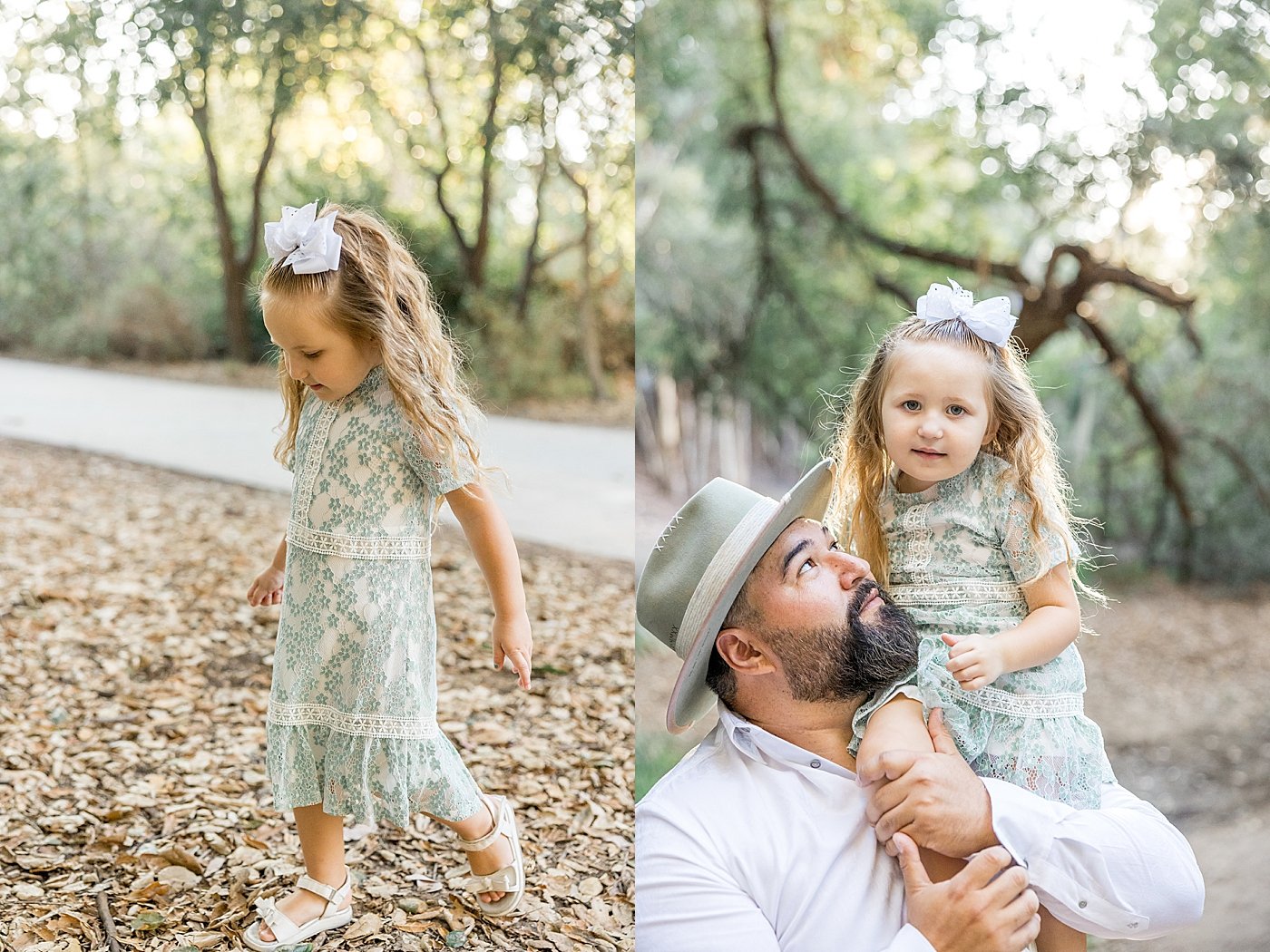 Father and Daughter Portraits with Newport Beach Photographer | Ambre Williams Photography