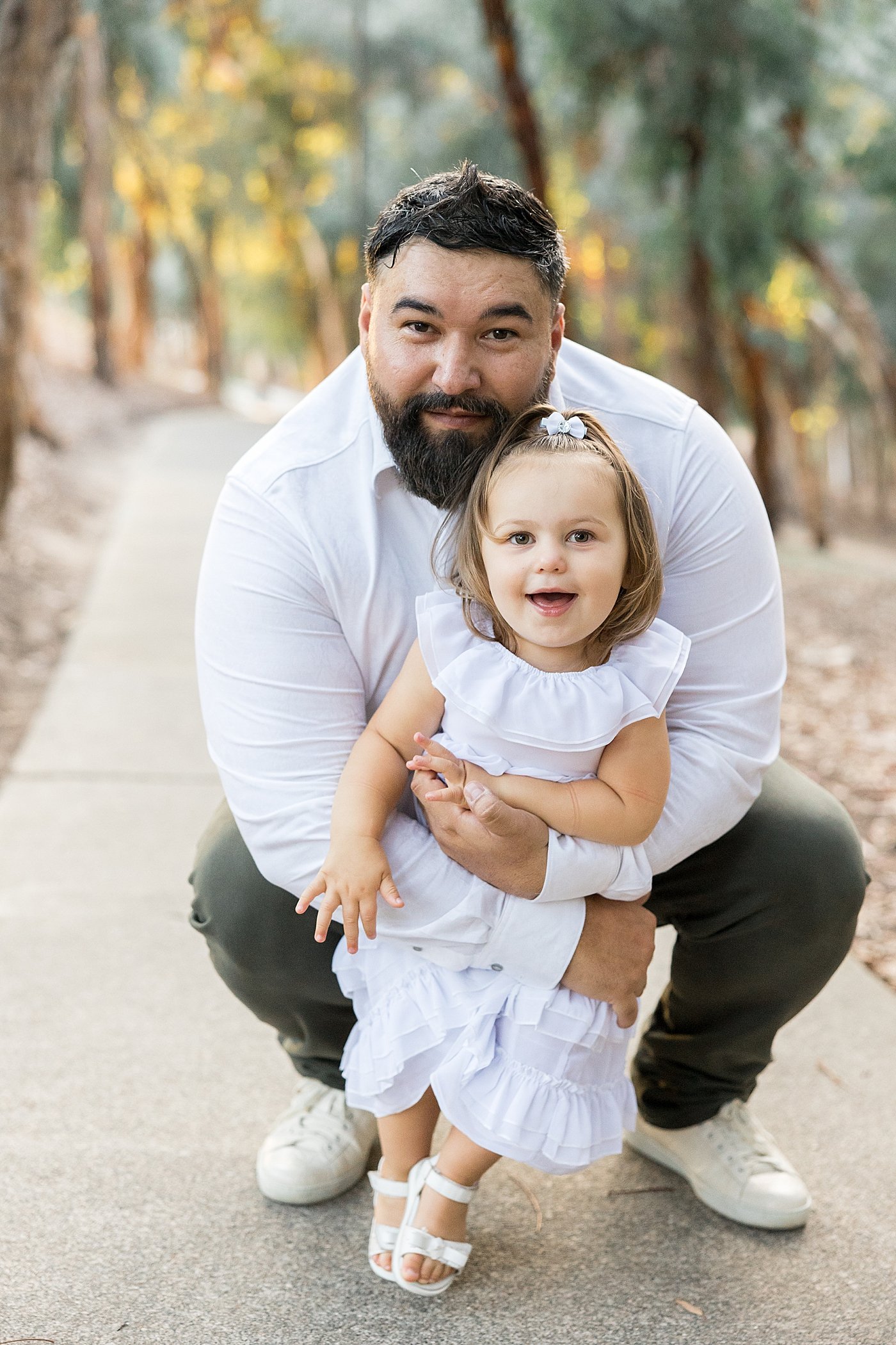 Dad and His Little Girl Portrait Session with Ambre Williams Photography