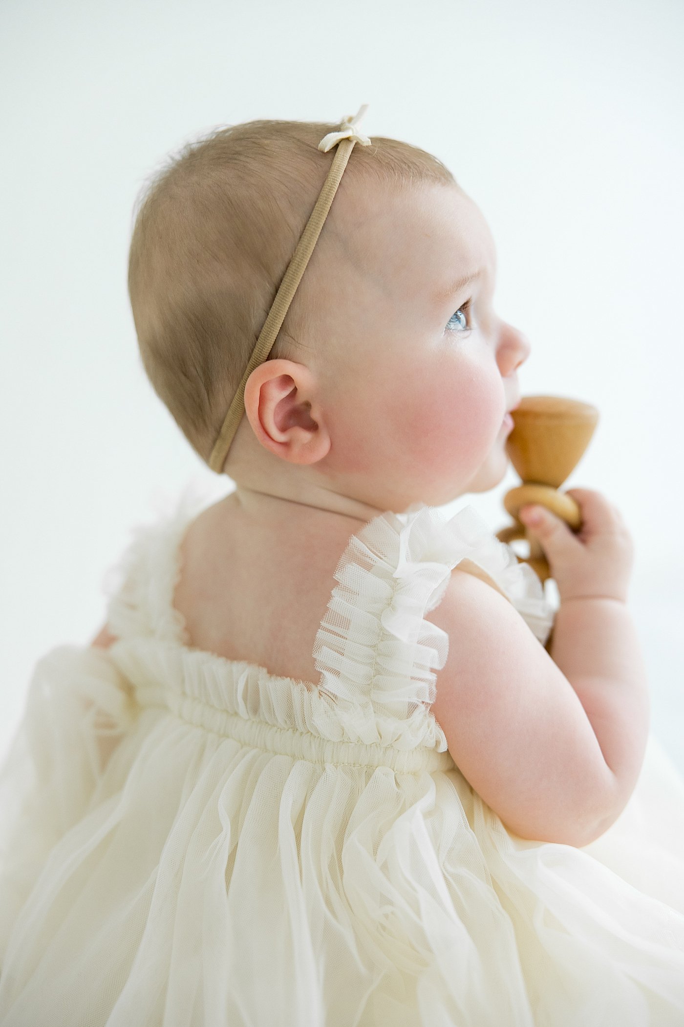 Baby Girl Portraits in Newport Beach with Ambre Williams Photography