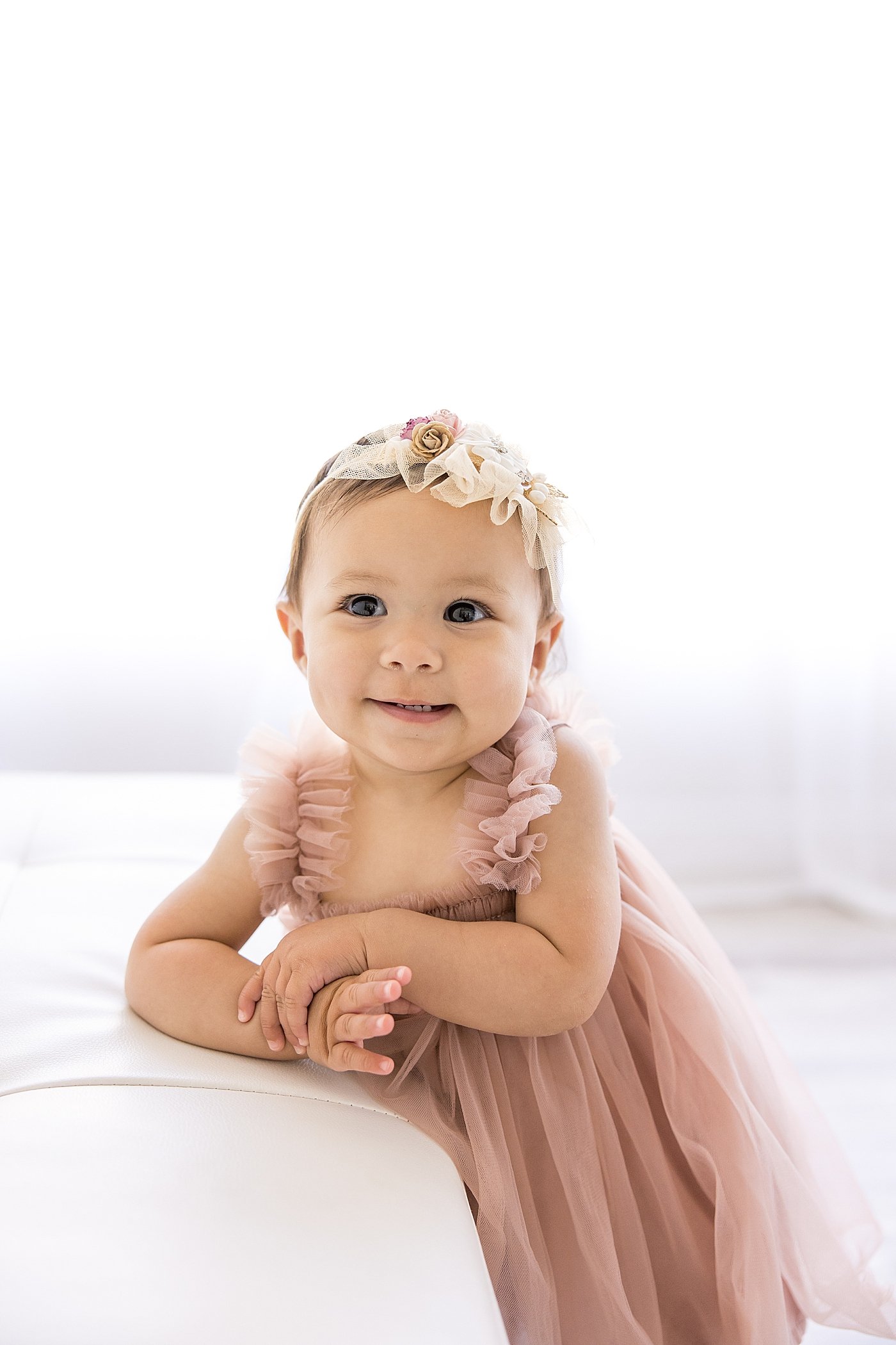 Newport Beach In Studio Milestone Session with Ambre Williams Photography