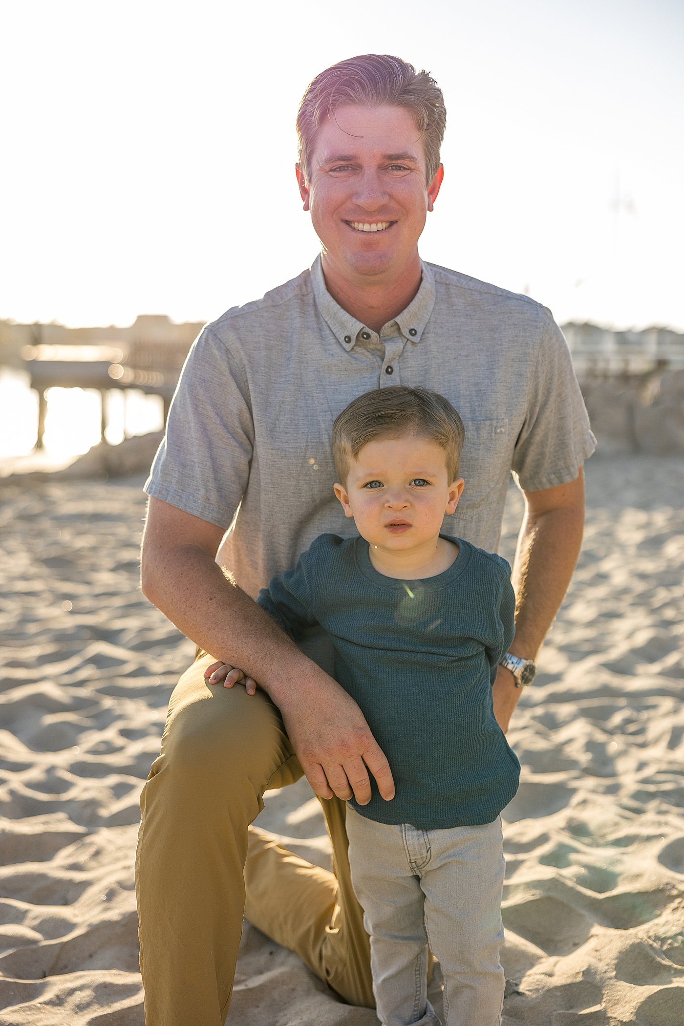Sunset Family Session with Newport Beach Photographer | Ambre Williams Photography