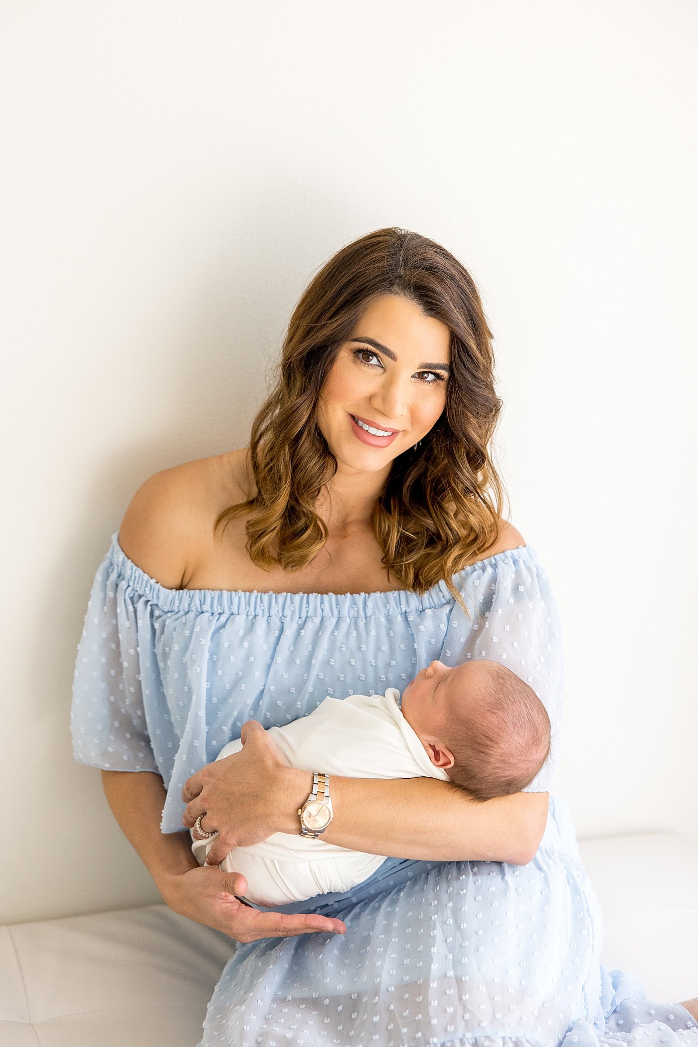 Newport Beach Studio Newborn Session with Ambre Williams Photography