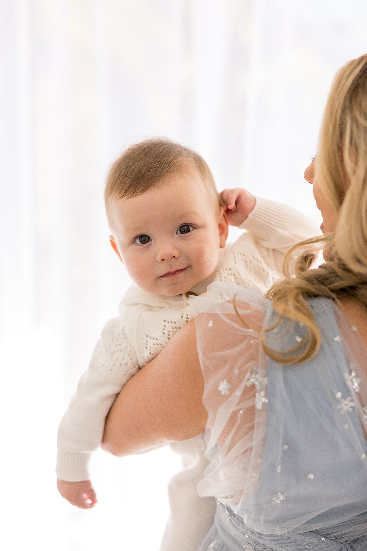 Baby Boy Six Month Portraits In Newport Beach Studio | Ambre Williams Photography