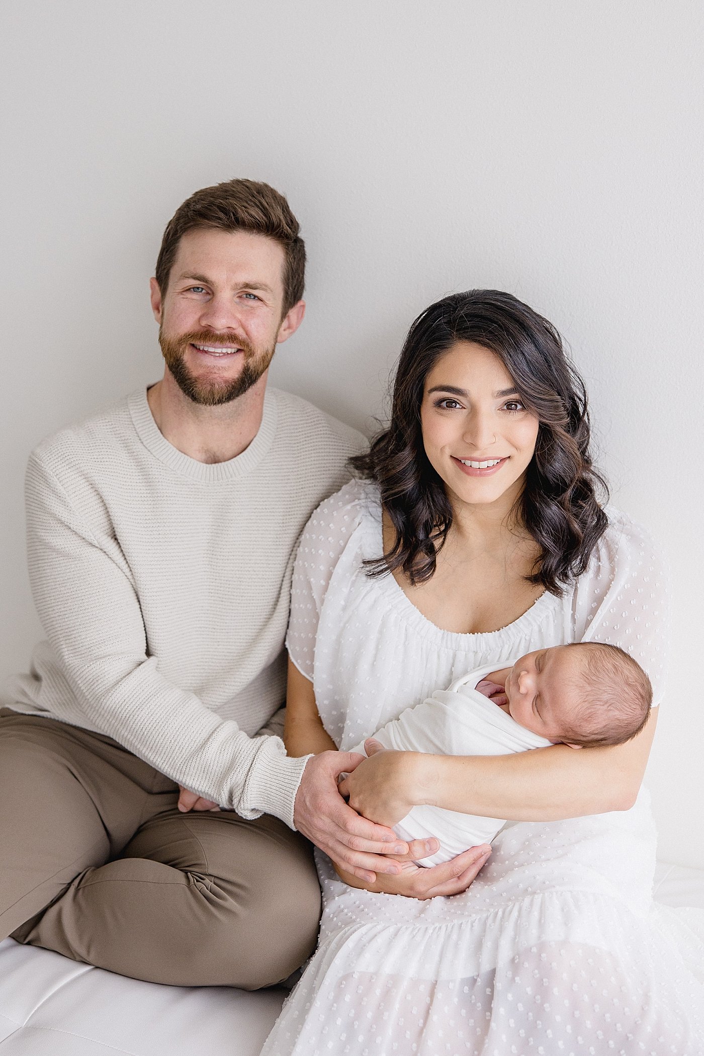 New Family In Newborn Photo Session | Ambre Williams Photography