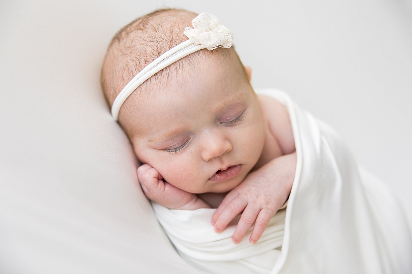 Baby Girl Newborn Session with Ambre Williams Photography