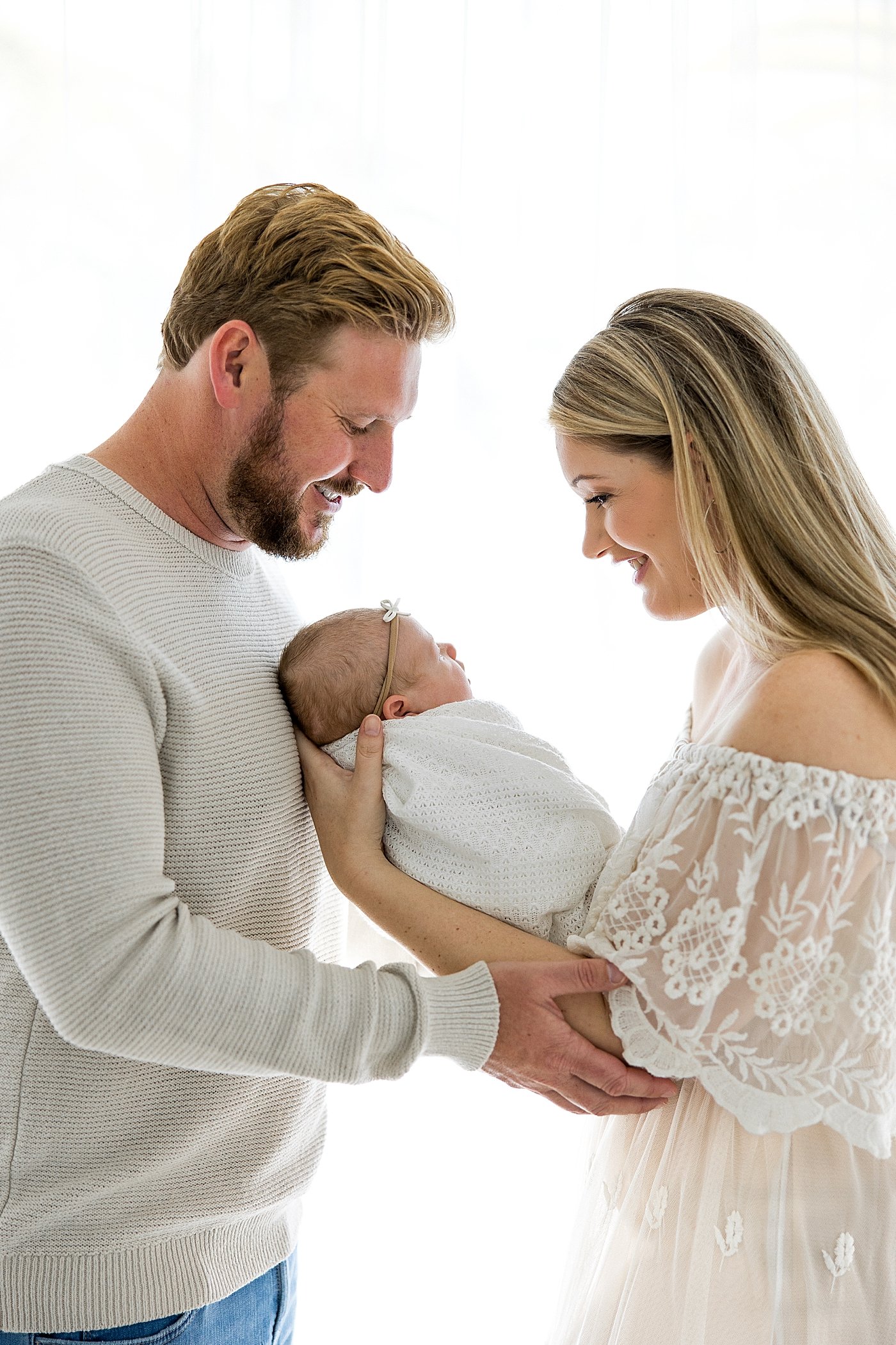 Newborn In Studio Session with Ambre Williams Photography