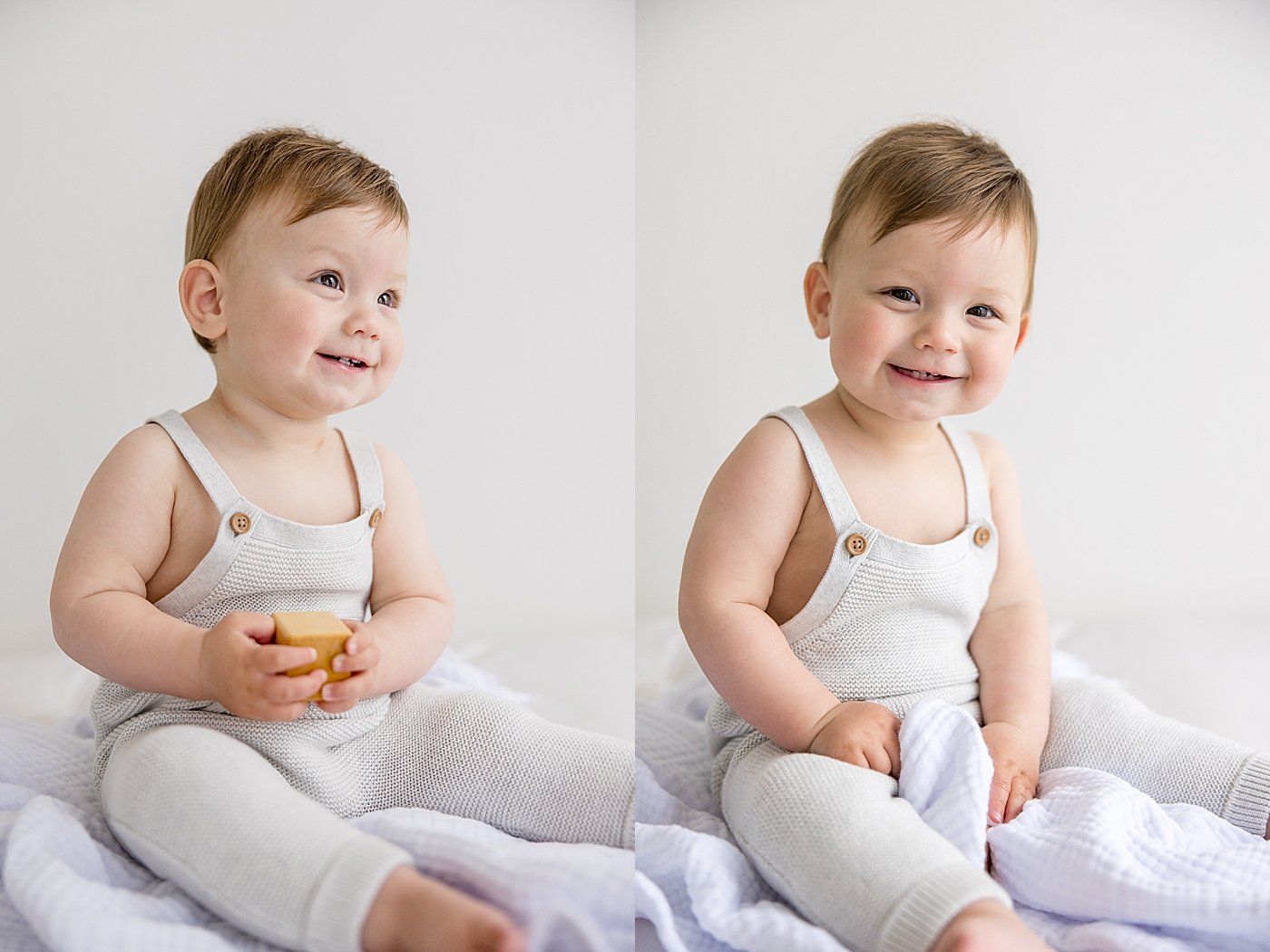 Nine-Month Milestone Session With Ambre Williams Photography