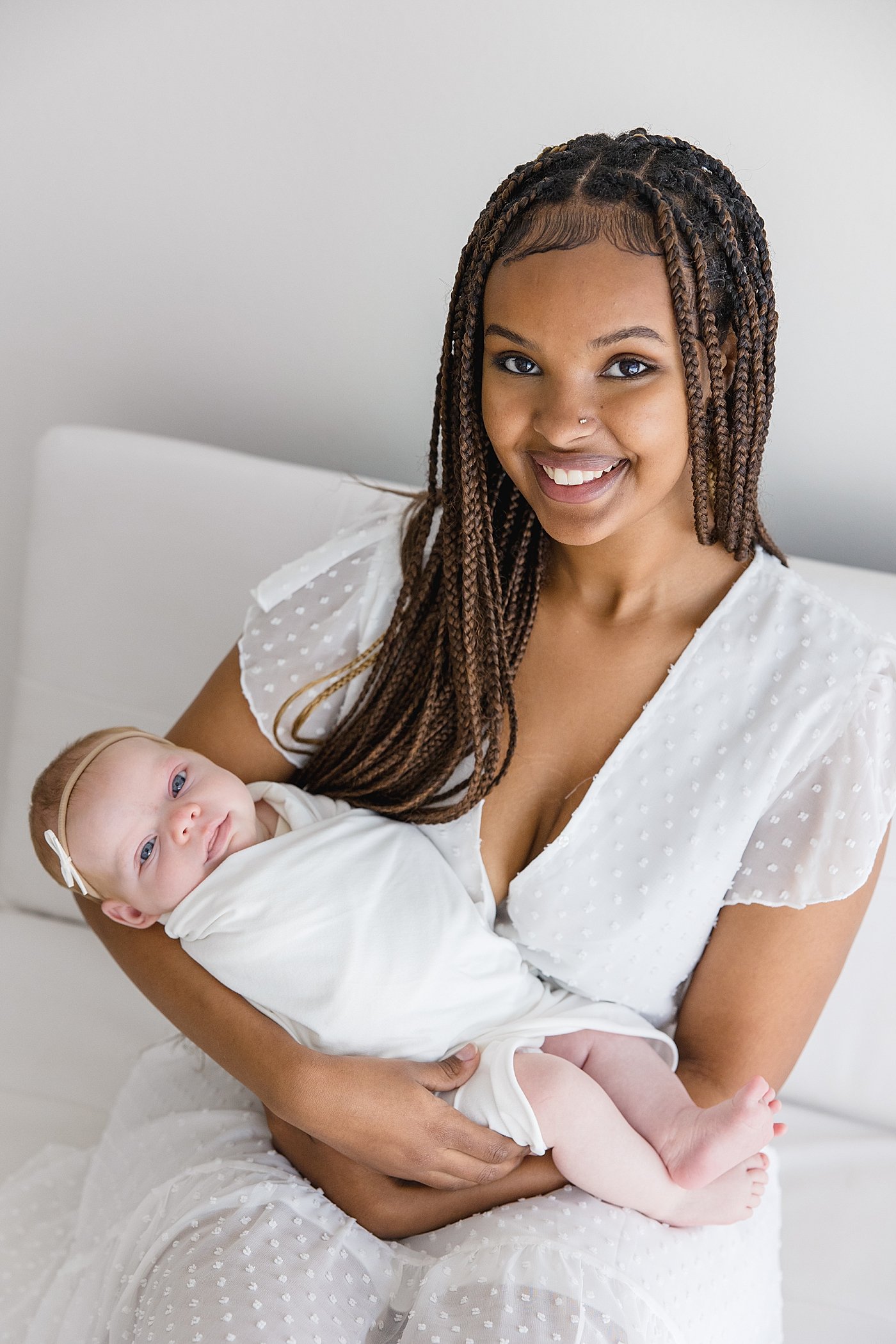 Newborn Baby Girl Portraits | Ambre Williams Photography