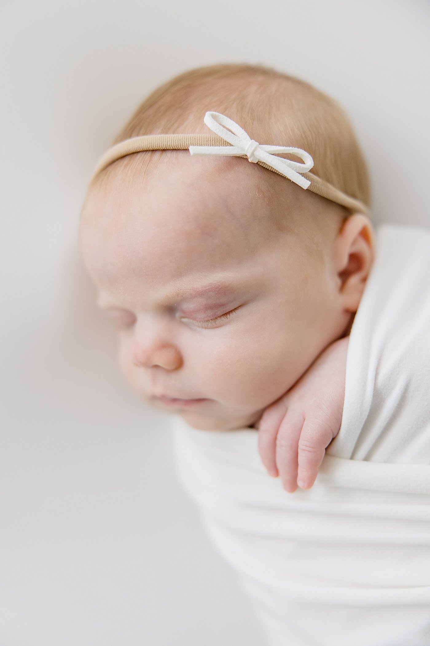 Newborn Session in Newport Beach Studio | Ambre Williams Photography