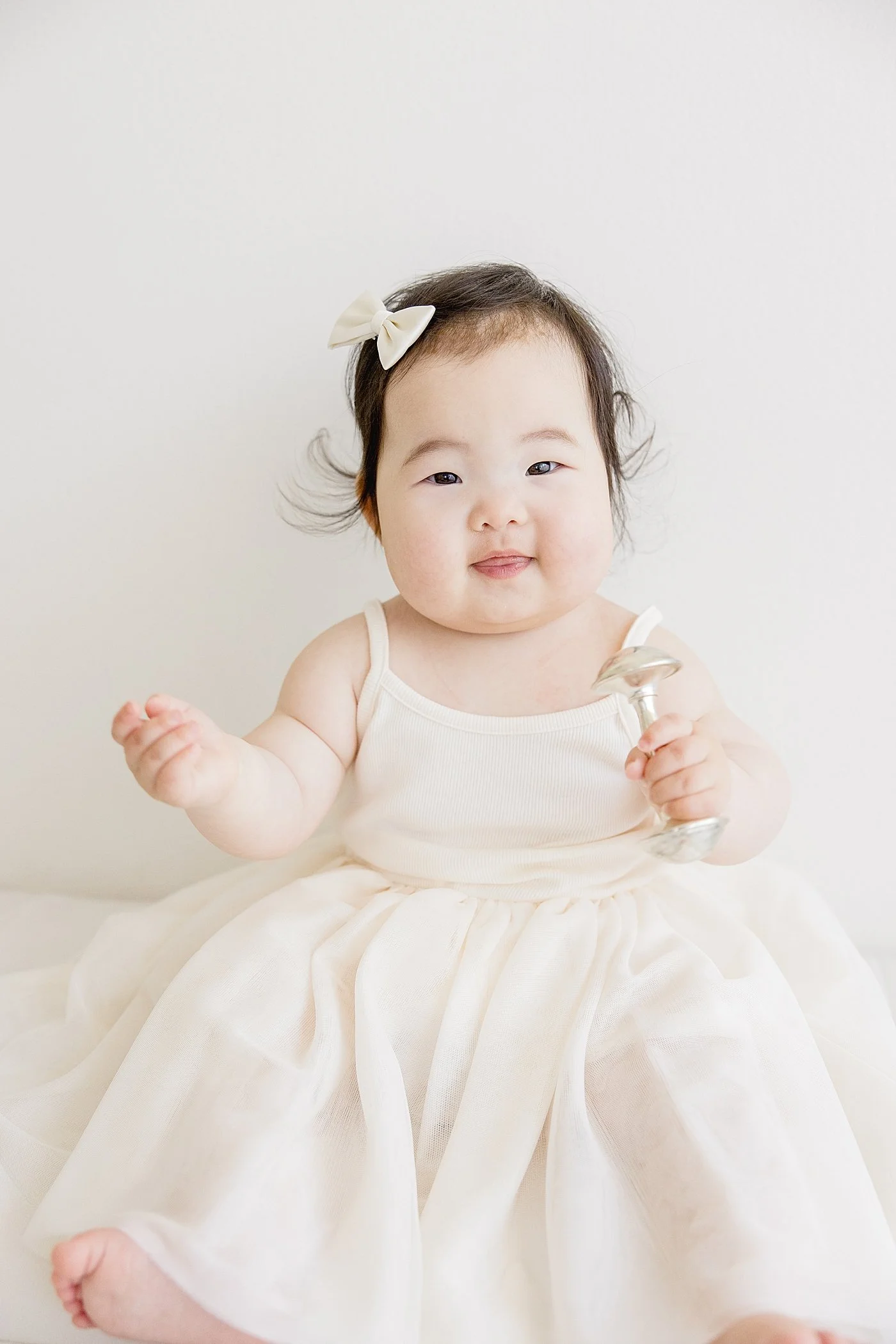 Milestone Session with One Year Old Baby Girl | Ambre Williams Photography