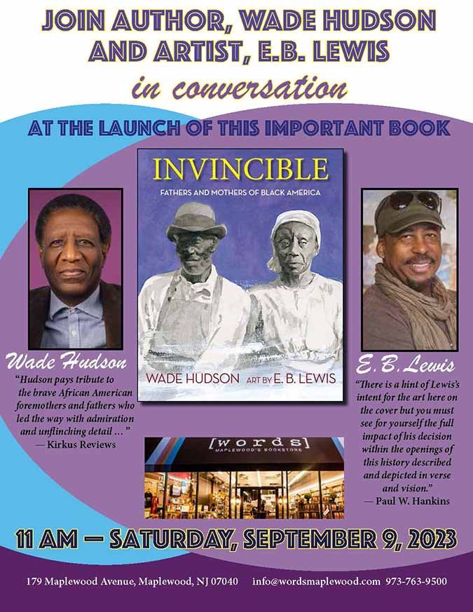 Book Launch with Wade Hudson &amp; E.B. Lewis
