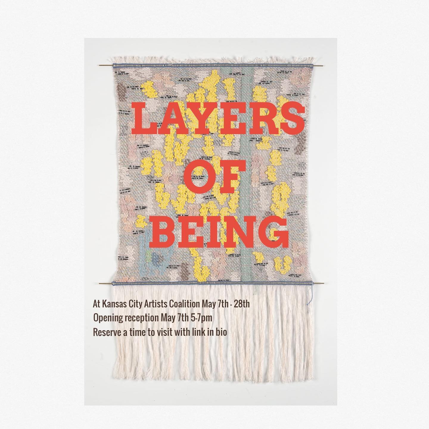 My show Layers of Being opens this Friday, May 7th at Kansas City Artists Coalition!  With a reception that evening from 5-7!! 
If you can&rsquo;t make it to the opening, you can visit the show through May 28th. 
.
.
.
.
.
.
.
.
.
#firstfridays #firs
