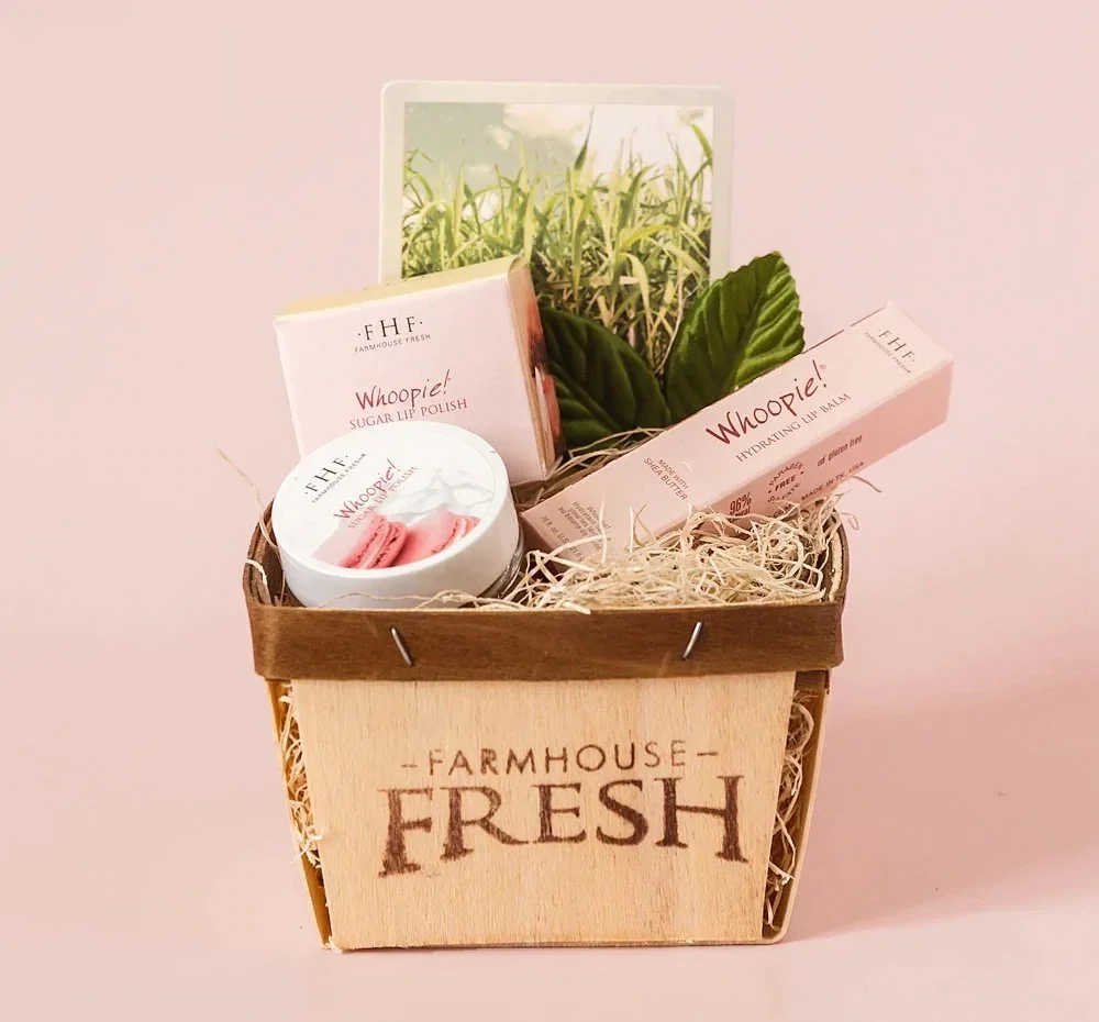 Farmhouse Fresh Whoopie Hydrating Lip Gift Basket — Megan Forrest Esthetics