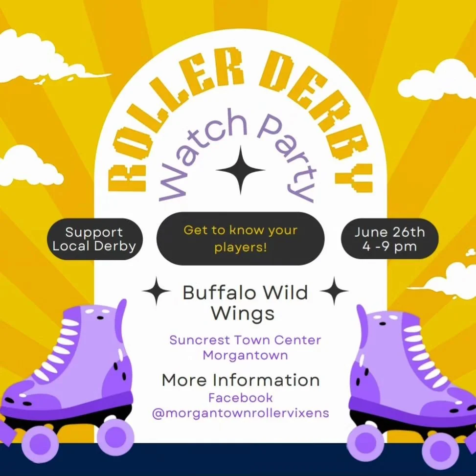 Join MRD at BWW tomorrow! We'll be there to answer all your derby questions!