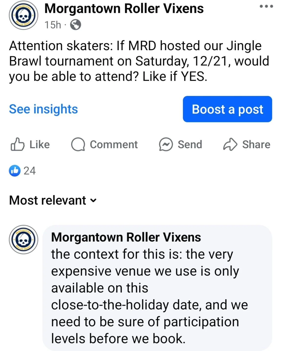 if you've already Liked our FB post, no need to ❤️ here too.