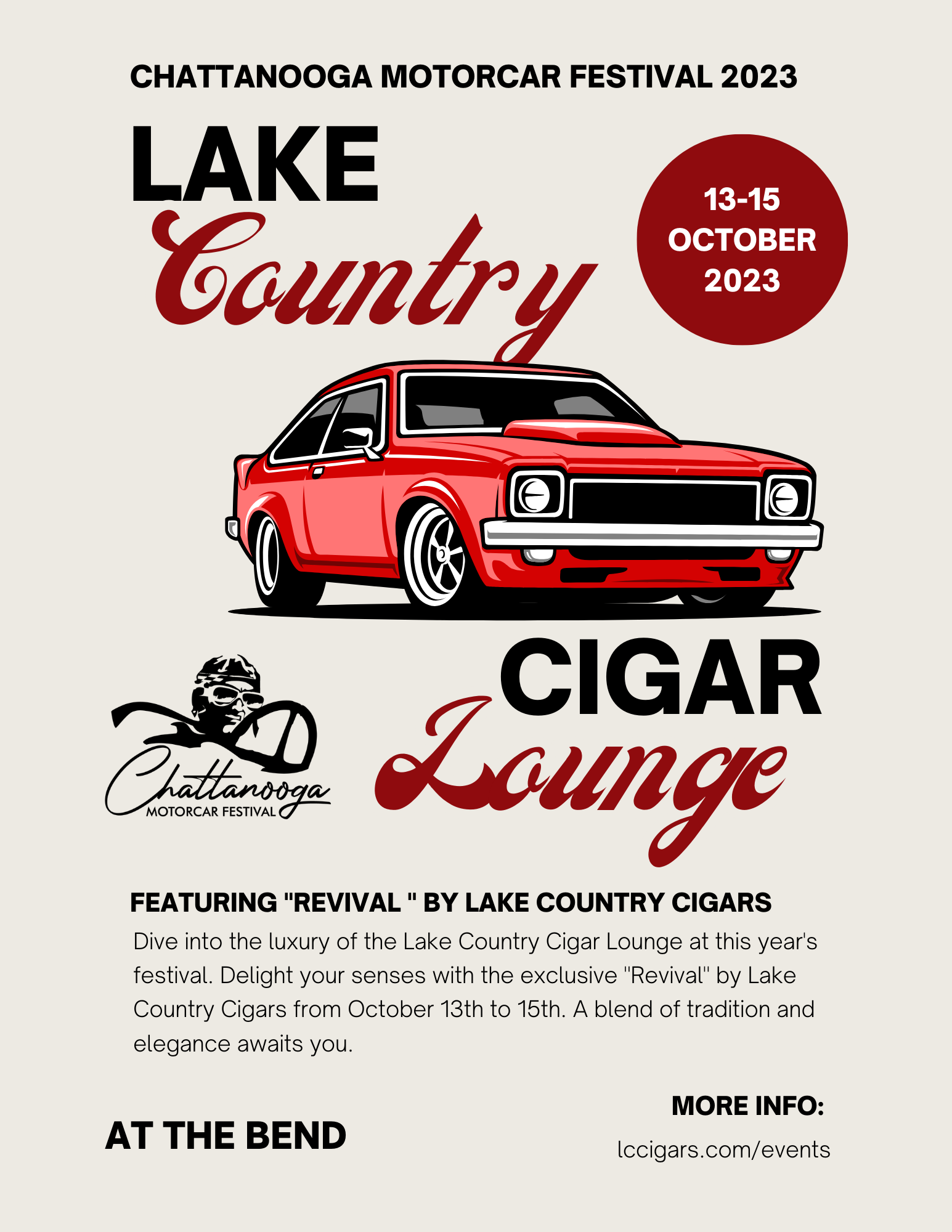 Chattanooga Motorcar Festival 2023 — Lake Country Cigars