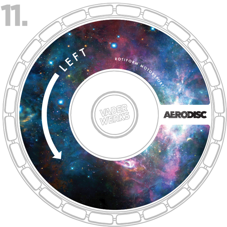 Space Rotiform Aerodisc Stickers by Vaderwerks