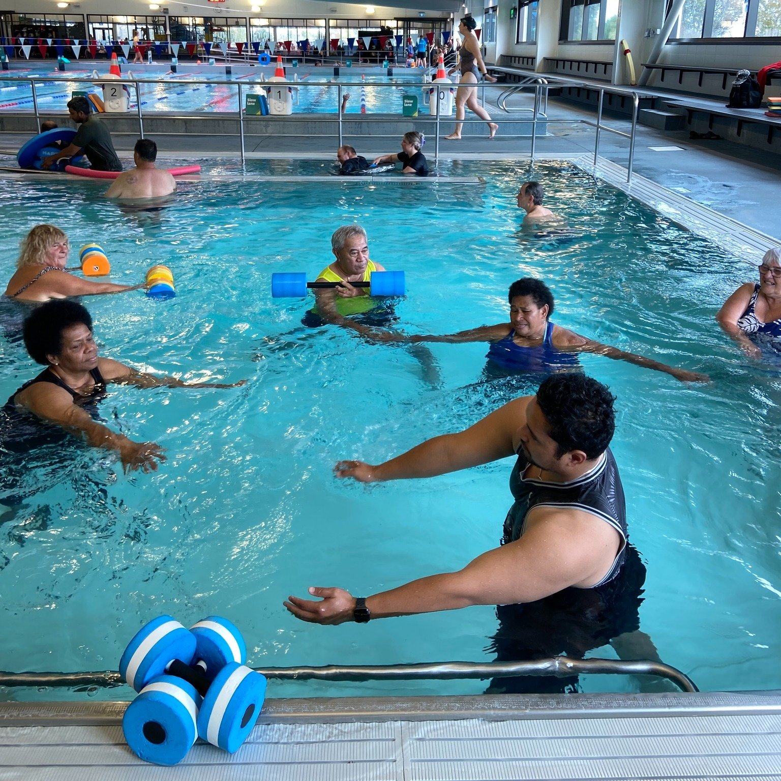 Following our welcoming ceremony on Monday, the team got back into it! #WeeklyWrapUp 

1-2. Healthy Lifestyles Advisor, Tiueli, with our Aqua Pacific Tribe regulars. Call Tee on 027 529 0020 if you'd like to be a part of this free and great programme