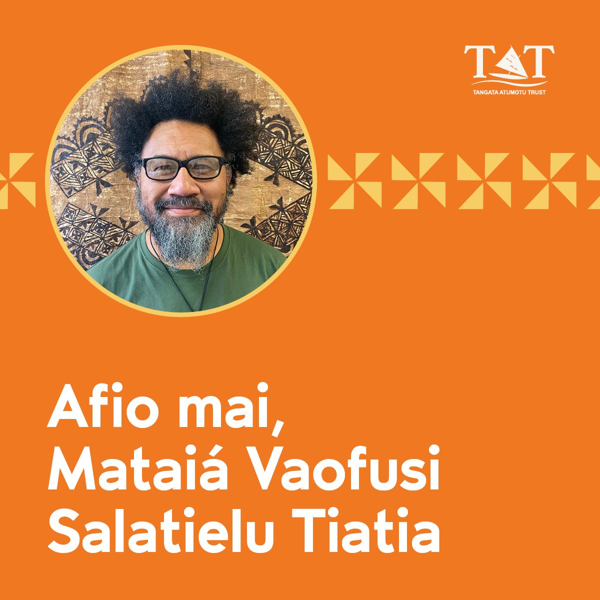 Meet our new team lead for Youth, Navigation and Rural Services! 🛶

Sala was born and raised in Ōtara, Auckland &mdash; a place he also calls the &ldquo;biggest village of Western Samoa&quot;. 

Now focused on serving our Pasifika community here in 
