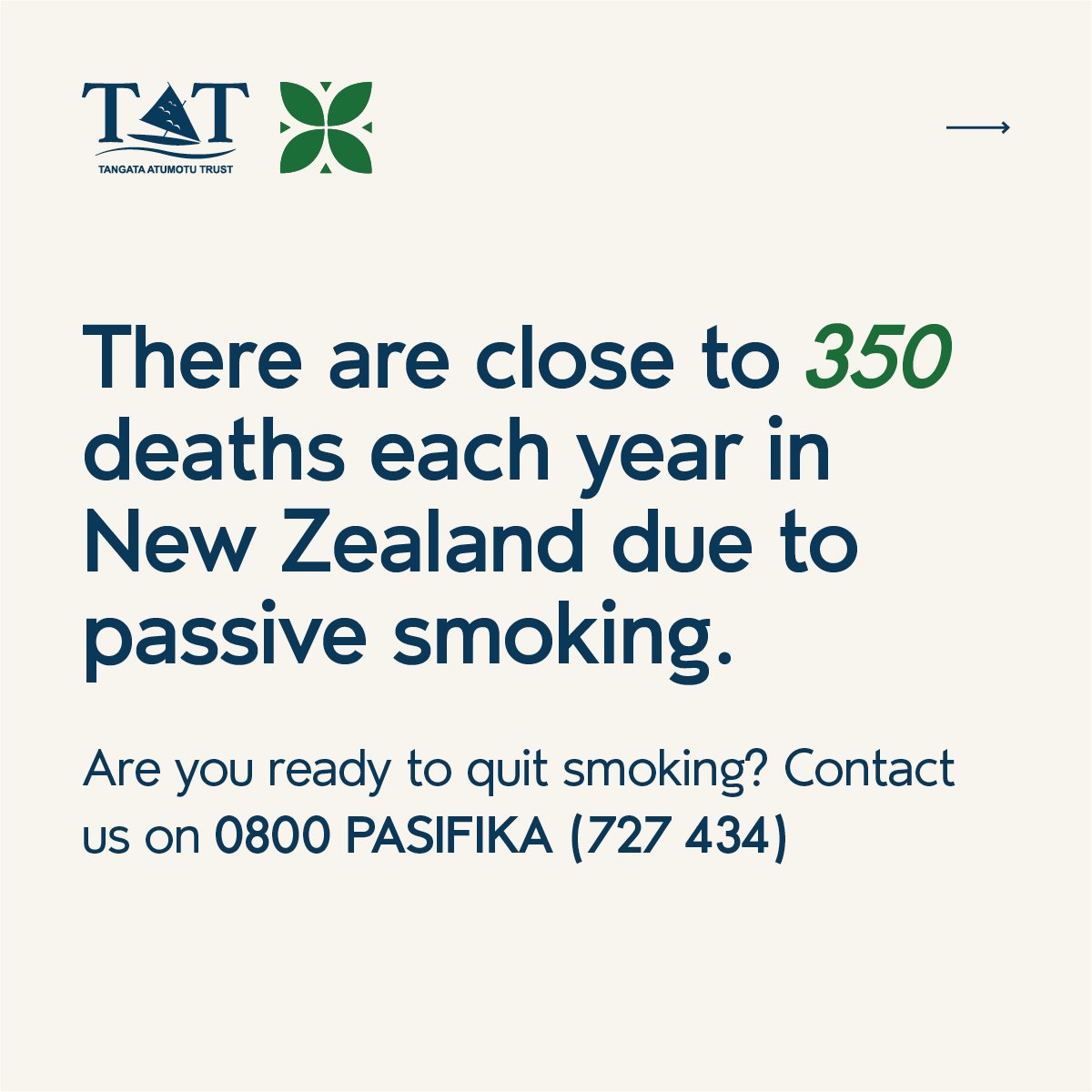 We can support you to become smoke-free. You and your family would come out healthier and stronger 👊🏾

📞 Contact us on 0800 PASIFIKA (727 434) to learn about why this lifetime investment should be prioritised. 

#Pasifika #Health #SmokefreeMay2024
