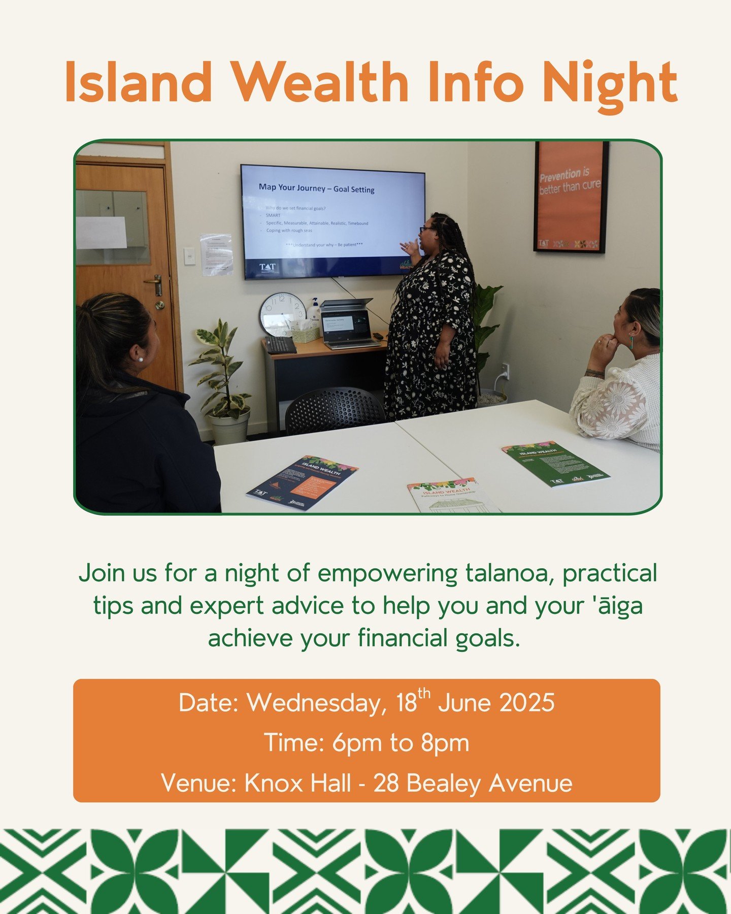 Budgeting, debt, social housing and working with banks for mortgage applications &ndash; we&rsquo;re breaking it all down in true Island Wealth style! 💪🏽

This event will provide a safe and welcoming space for you to ask questions, have one-on-one 