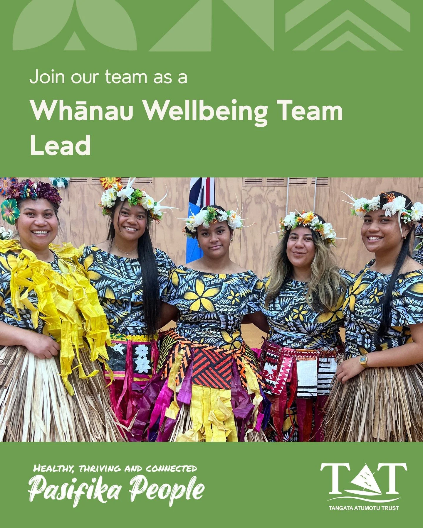 Lead with purpose: Whānau Wellbeing Team Lead 🌿
Join a dedicated team committed to nurturing wellbeing, strengthening relationships, and creating meaningful impact in our communities. If you're a compassionate and strategic thinker, with a vision f