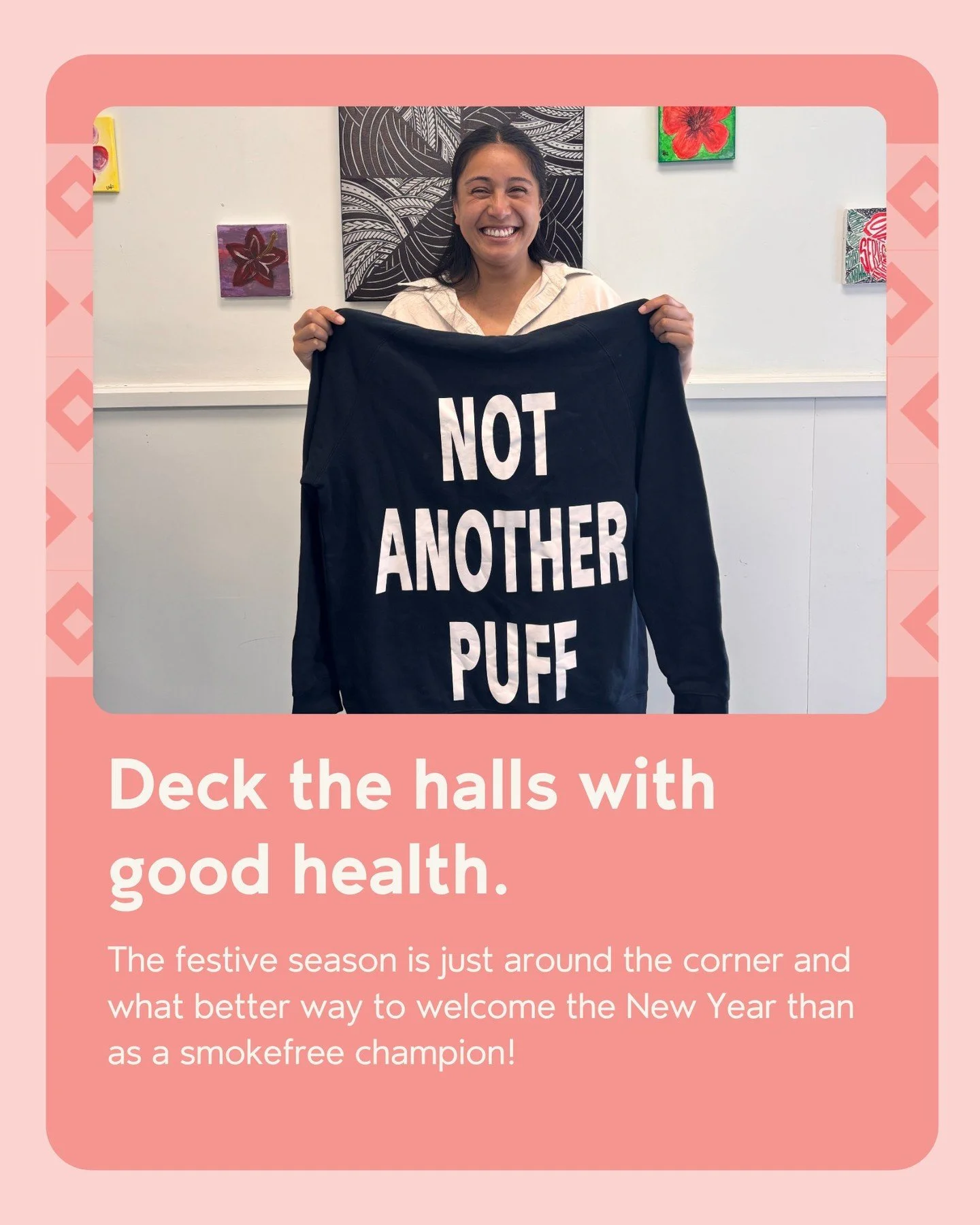 Hana is embracing the festive season with a fresh start - she&rsquo;s smokefree! &quot;My daughter loves that we spend more time together now since I've quit smoking&quot;. We're so proud of Hana for this amazing accomplishment, and you can do it too