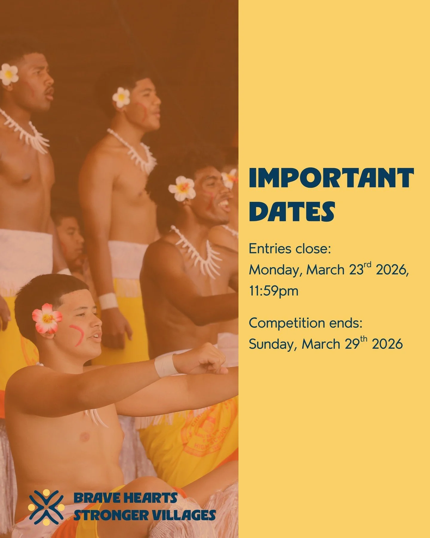 Ready to rep your crew? 👀🔥

Polyfest entries are OPEN &mdash;so grab your group, bring your energy, and get your wellbeing video in! Hit the link below for all the info, key dates, and how to upload your vid. 

Don&rsquo;t sleep on it, lessgoooo! ✨