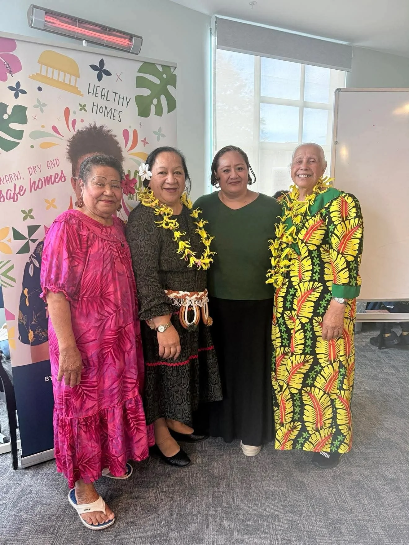 On Tuesday, our Island Breeze ladies came together again, sharing skills and connection while making kiekie 🇹🇴

With winter just around the corner, mālō aupito to Nurse Mela for providing flu vaccinations for our mātua and helping keep everyone saf
