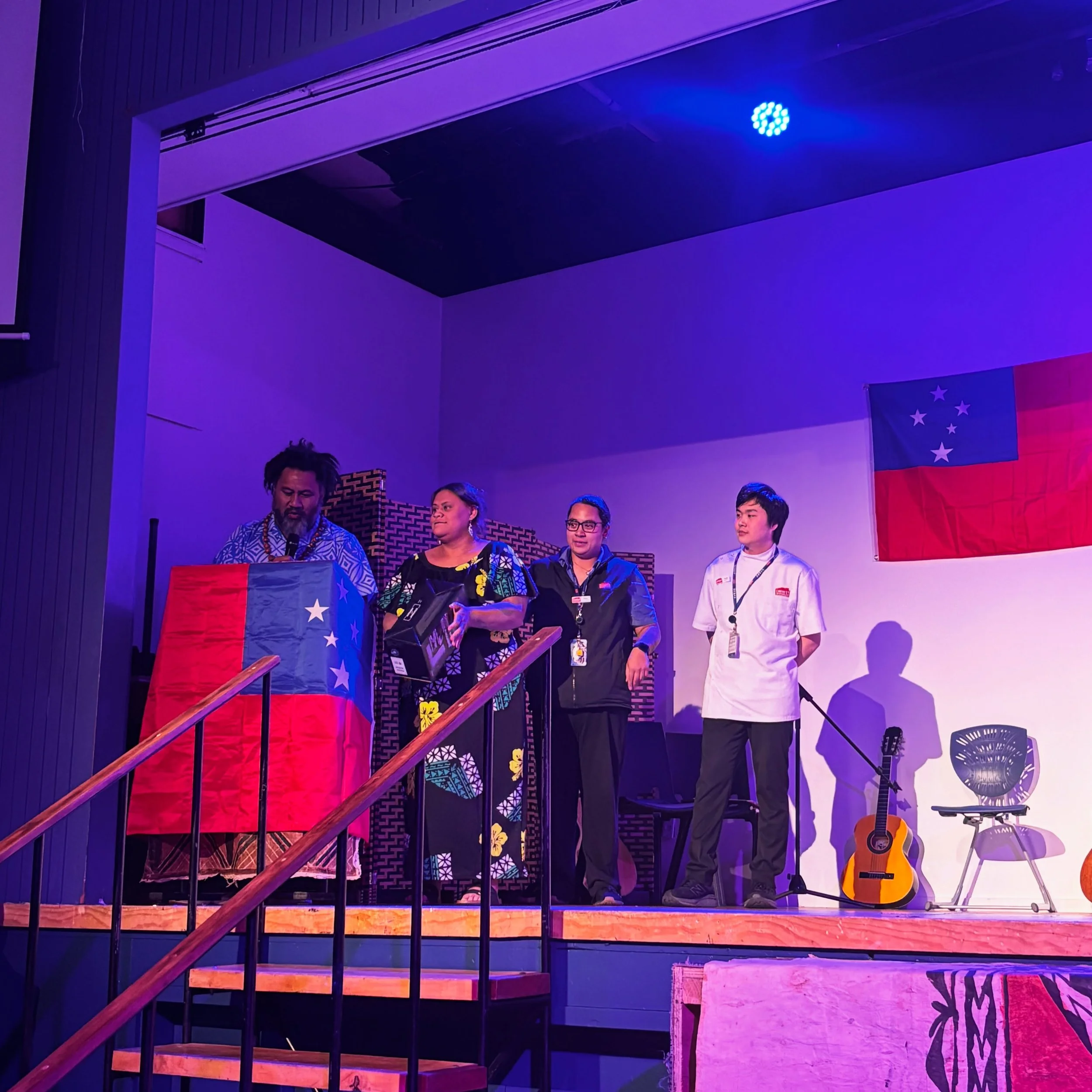 Last night our Loto Toa team had the privilege of announcing and presenting prizes to the incredible kura who stood out in our Polyfest Wellbeing Challenge earlier this year 🙌🏽✨

🏆 Best Wellbeing Message &amp; Practice &ndash; Villa Maria College&