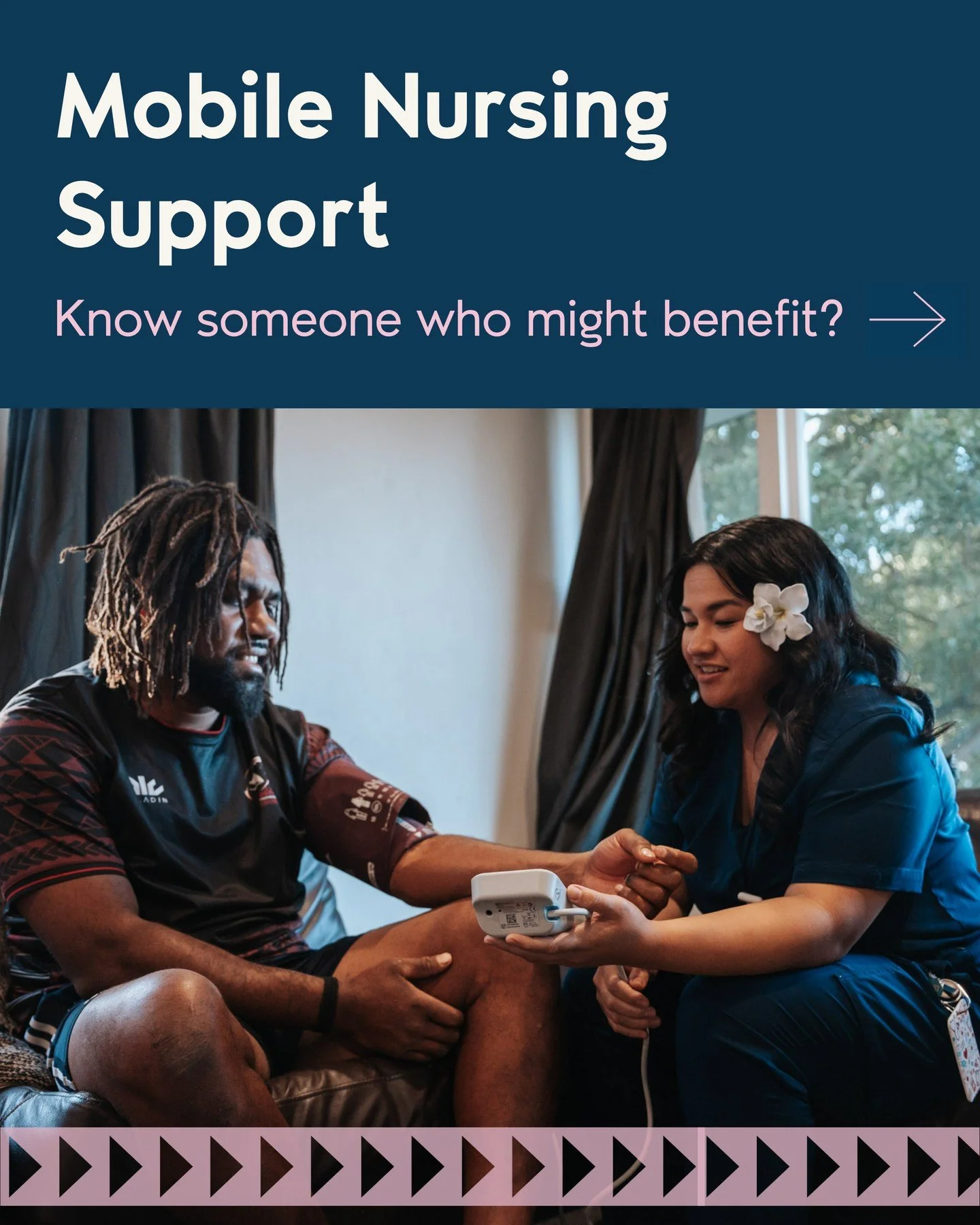 Our mobile nursing service brings support straight to you &mdash; making it easier to look after your health and your famili. Your care, your way 🤍 

Have a read through to learn more ✨