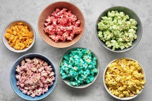 Custom Colored Popcorn