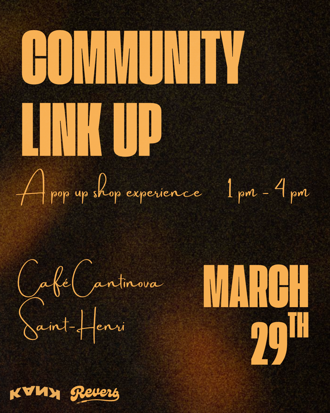 Community Link Up - RSVP