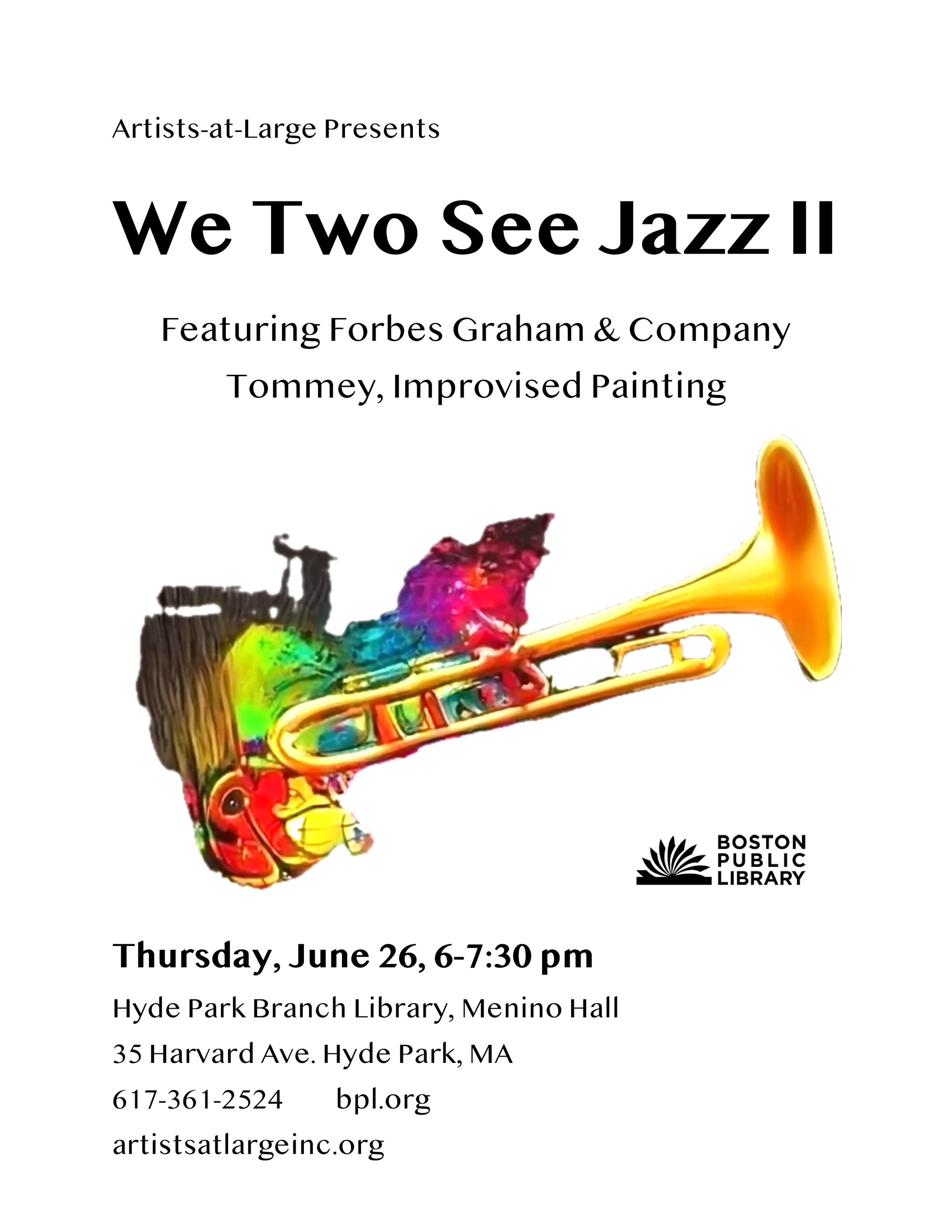 Mobius Artist Event: Forbes Graham in We Two See Jazz II