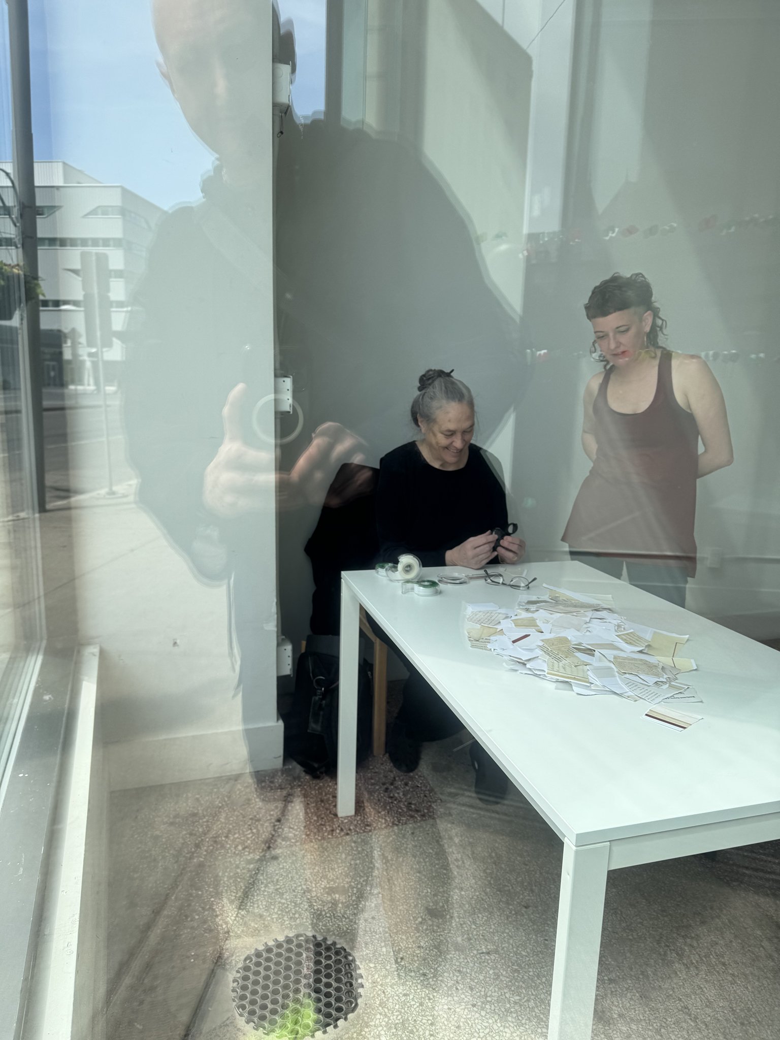 Mobius Artist Event: Marilyn Arsem in Cindy Baker's Big Thing