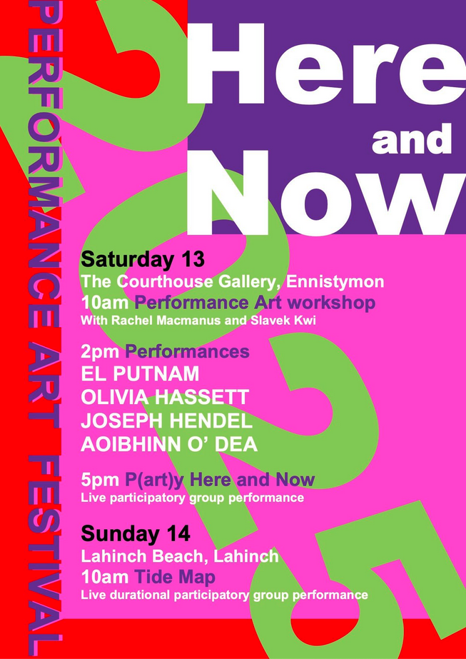 Mobius Artist Event: EL Putnam in Here and Now Performance Art Festival 2025