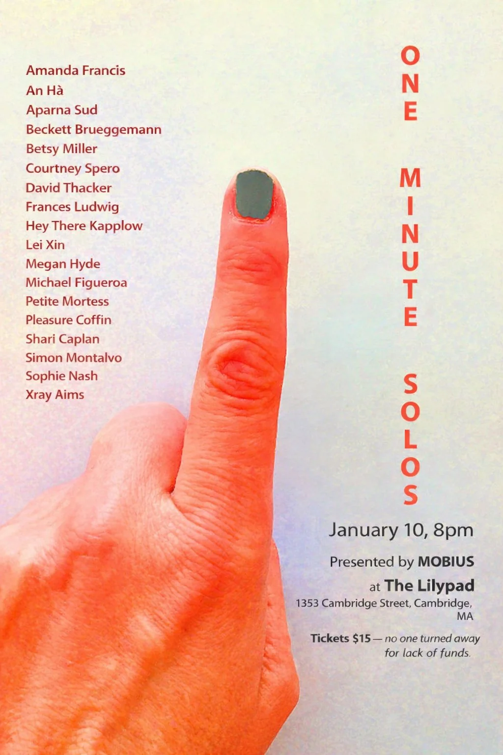 Mobius Presents: One Minute Movement Solos