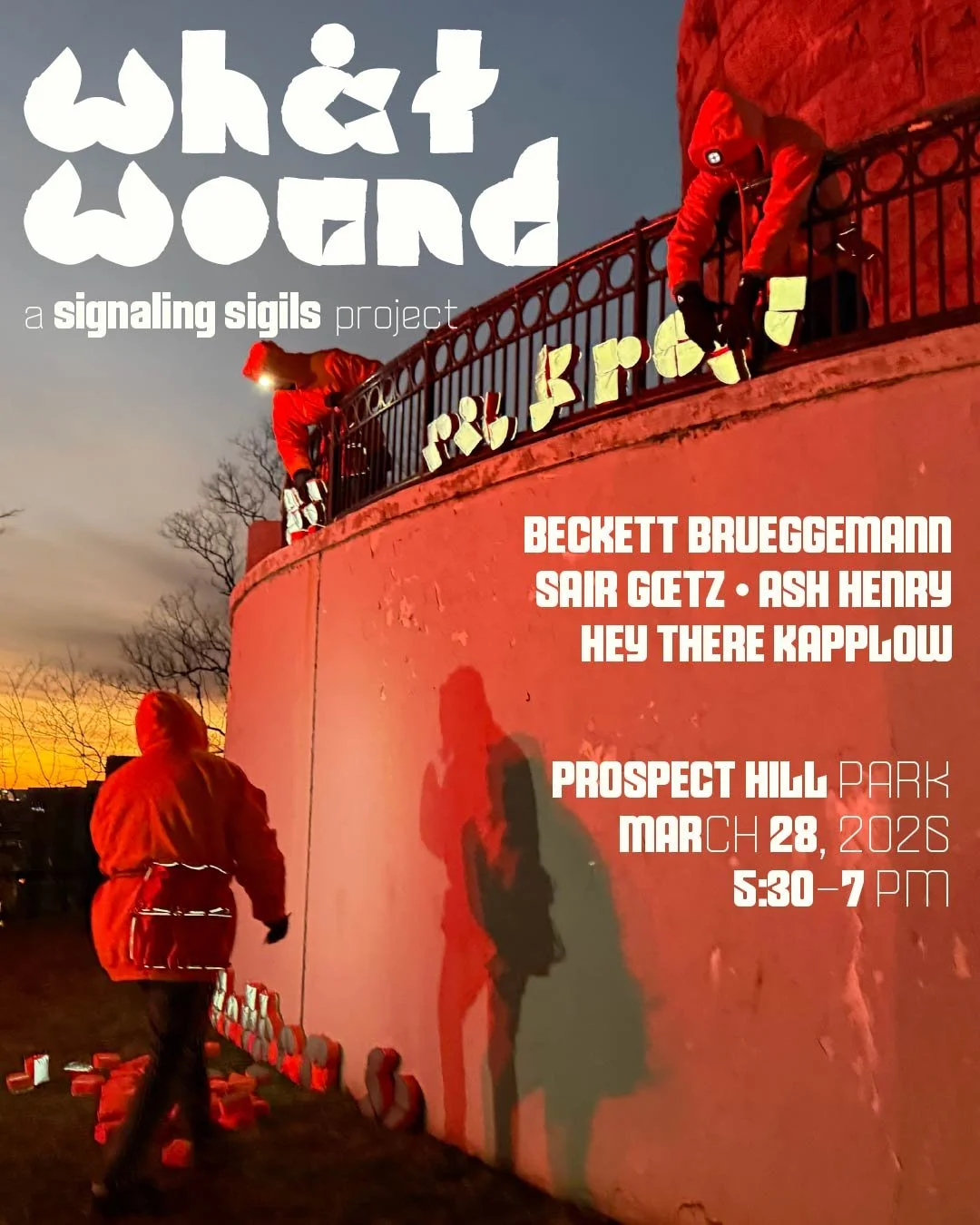 Mobius Artist Event: Hey There Kapplow in wh&amp;t wound