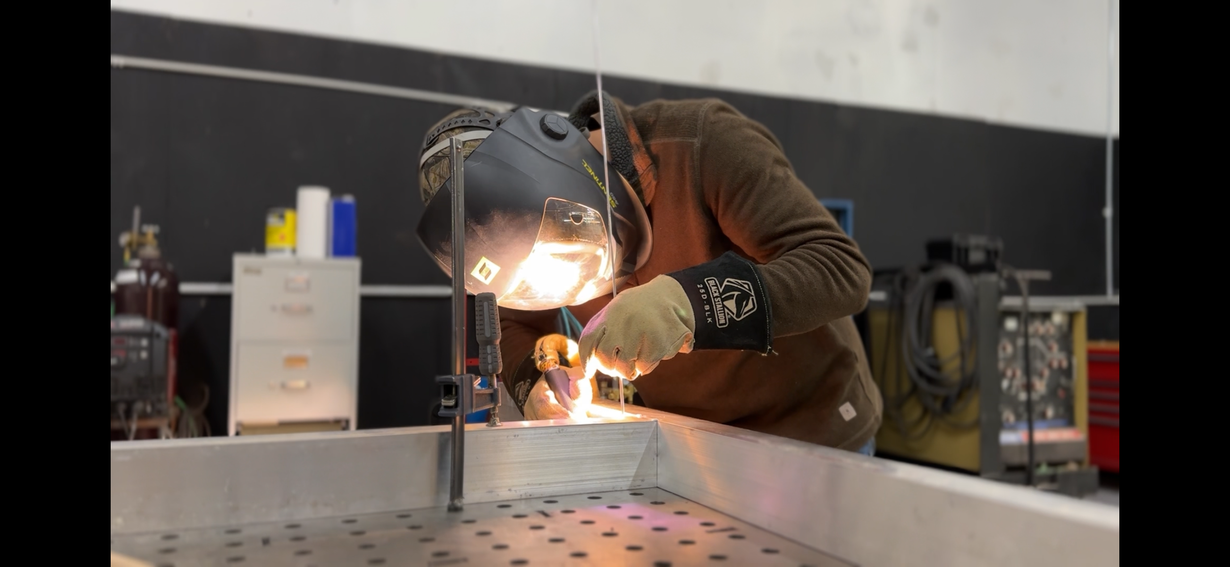 Welding Aluminum Frame