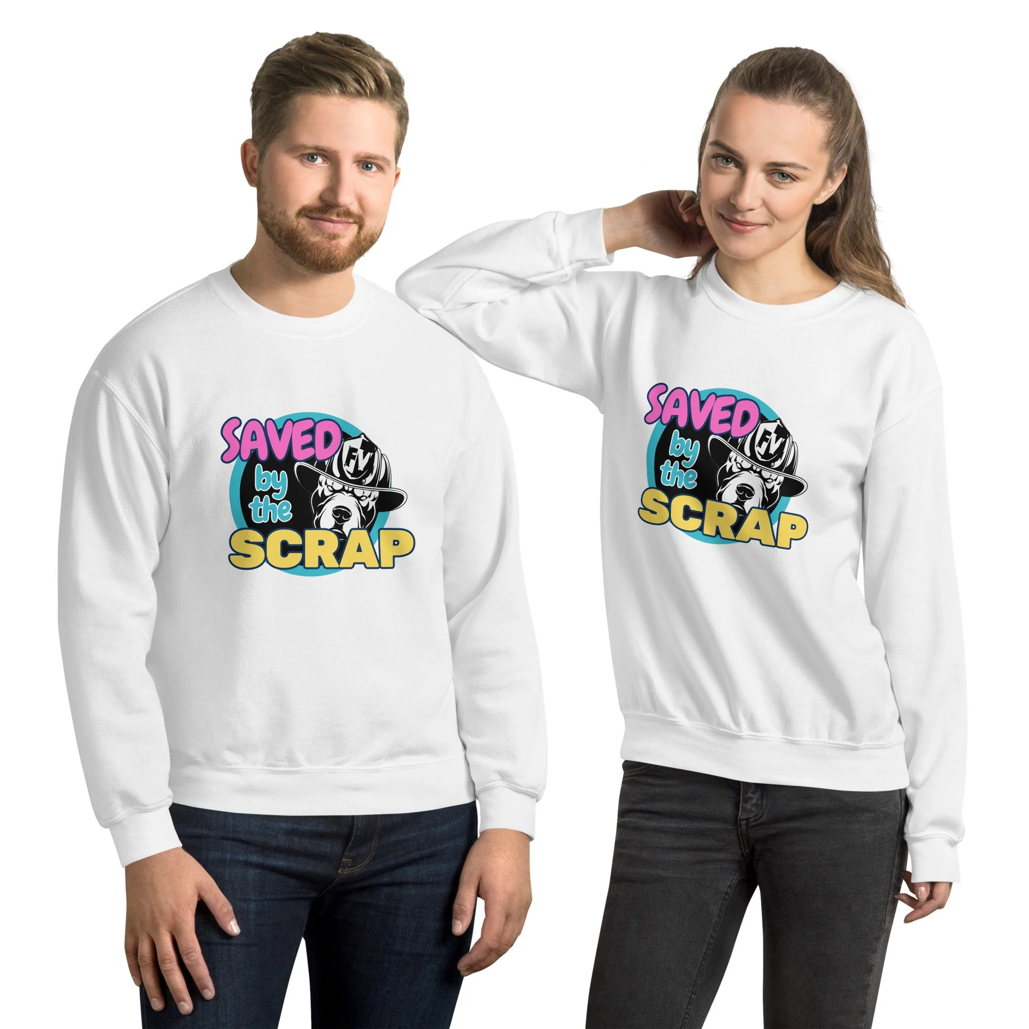 90's Throwback - Saved by the Scrap Sweatshirt