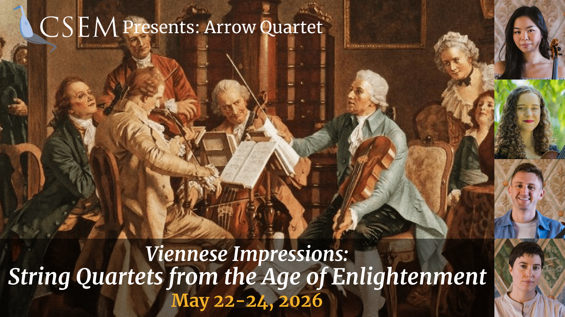 CSEM Presents: Arrow Quartet