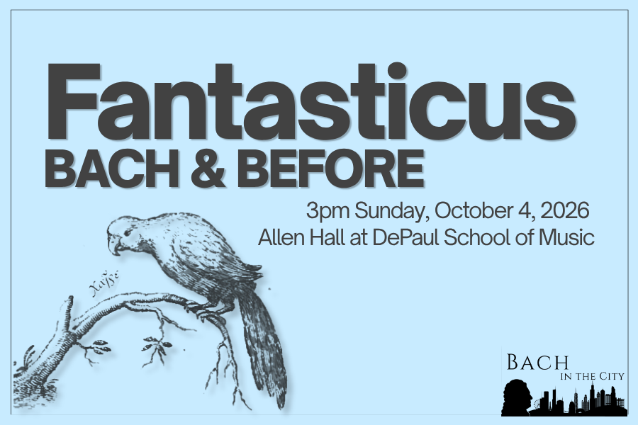 Bach in the City: FANTASTICUS