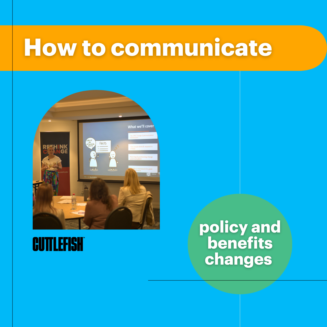 How to communicate policy and benefits changes