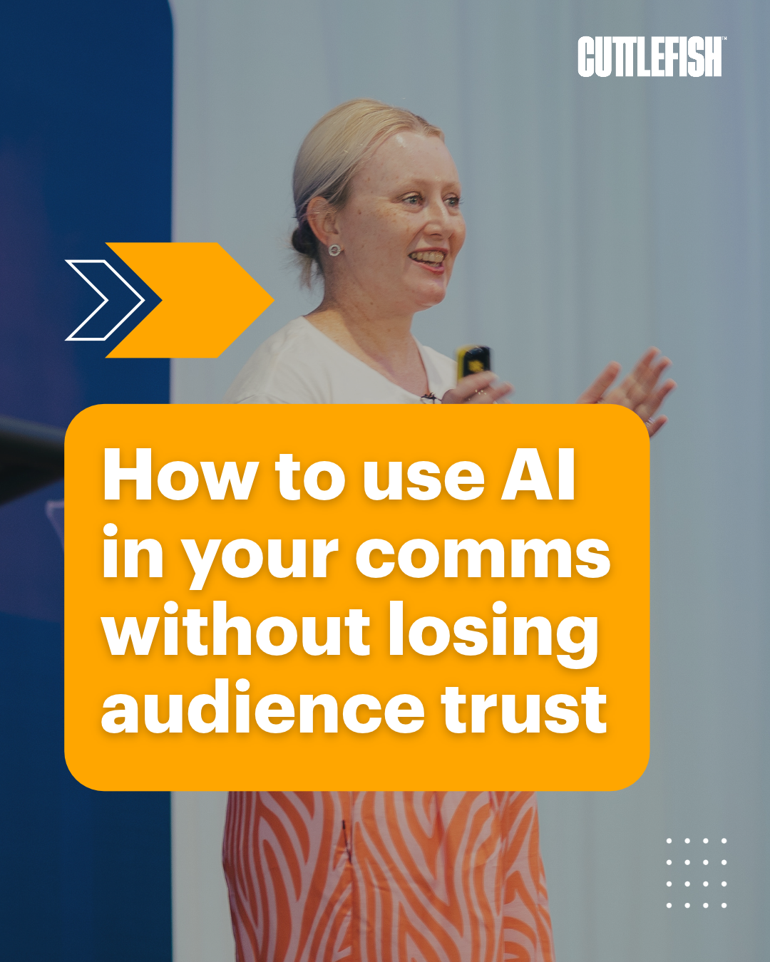 How to use Artificial Intelligence (AI) in your communications without losing audience trust 