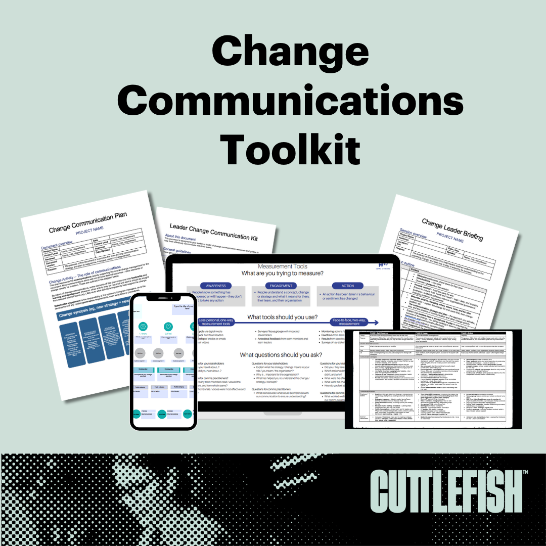 Change Communication Starter Kit — Cuttlefish Communications